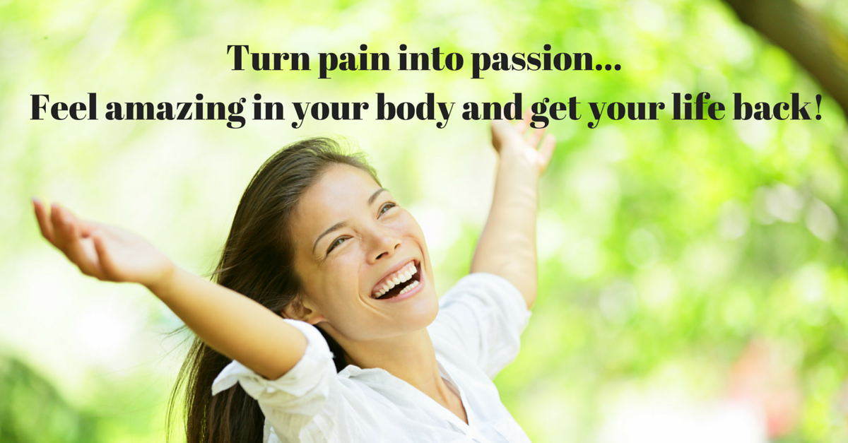 pain into passion